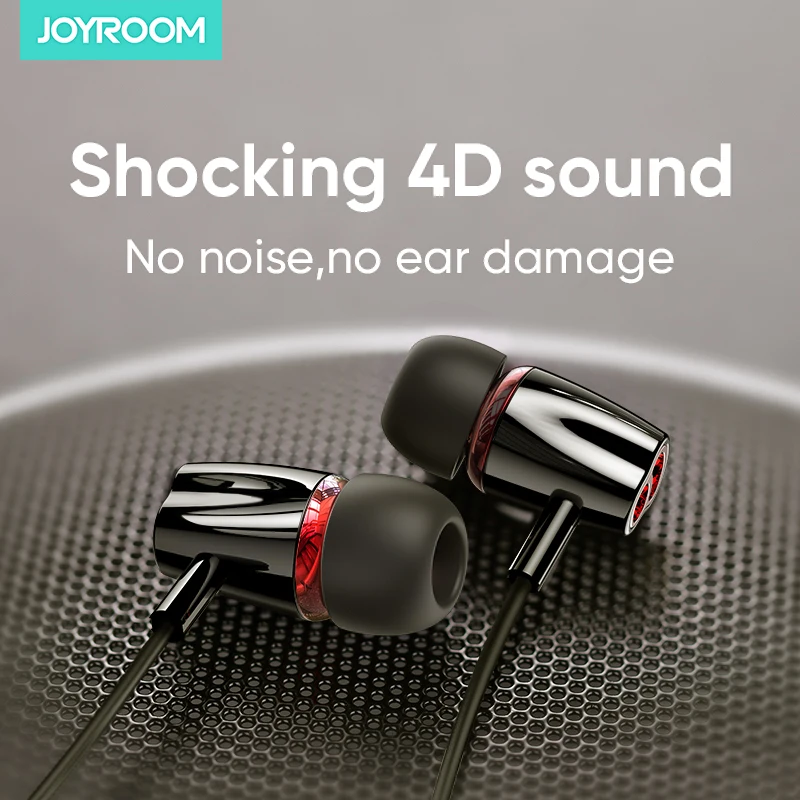 JOYROOM 2019 cell phone accessories, Guangzhou headset wired earphone for most of device