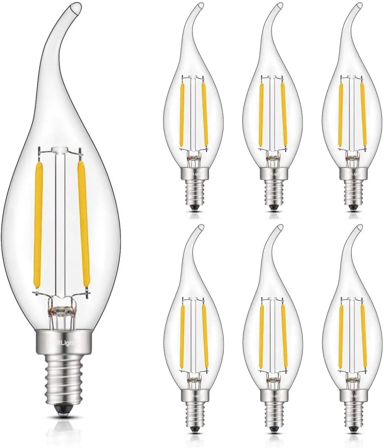 Wholesale Custom Transparent Led C35 Lamparas Led Lamp Light Bulb