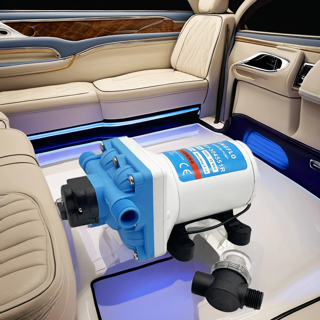 Singflo  12V water PUMP  55psi  With male thread High quality pumping  water for rv and caravan use