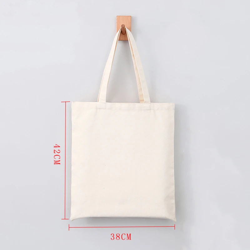 
Wholesale In Stock Fashion Recycle Custom Printed Women Blank Shopping Organic Cotton Canvas Tote Bag With Logo 