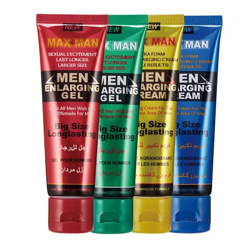 Original Max Man 50g Penis Enlargement Cream For Men Muslim Male Enlarging Gel Penis Thickening Growth Cream Men Enhancement Gel