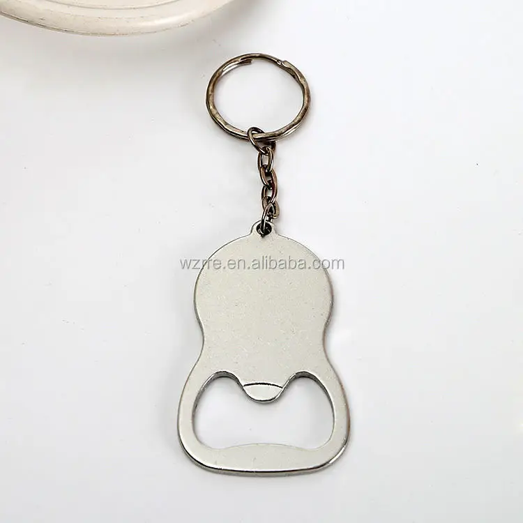 Cheap Bulk Custom Keyring Bottle Opener Key Chain Bottle Opener Metal Blank Bottle Opener Keychain