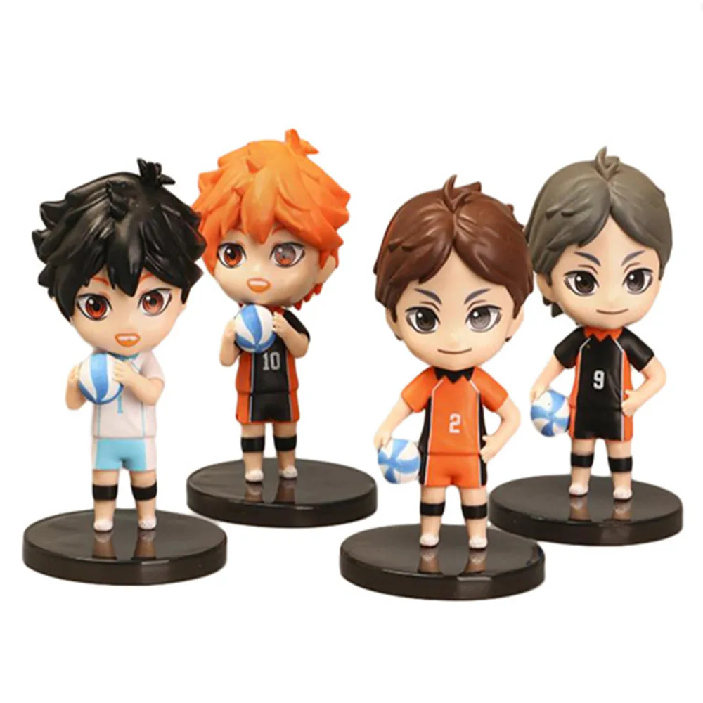 Фигурки Hinata Shoyo Tobio Kageyama из ПВХ 4