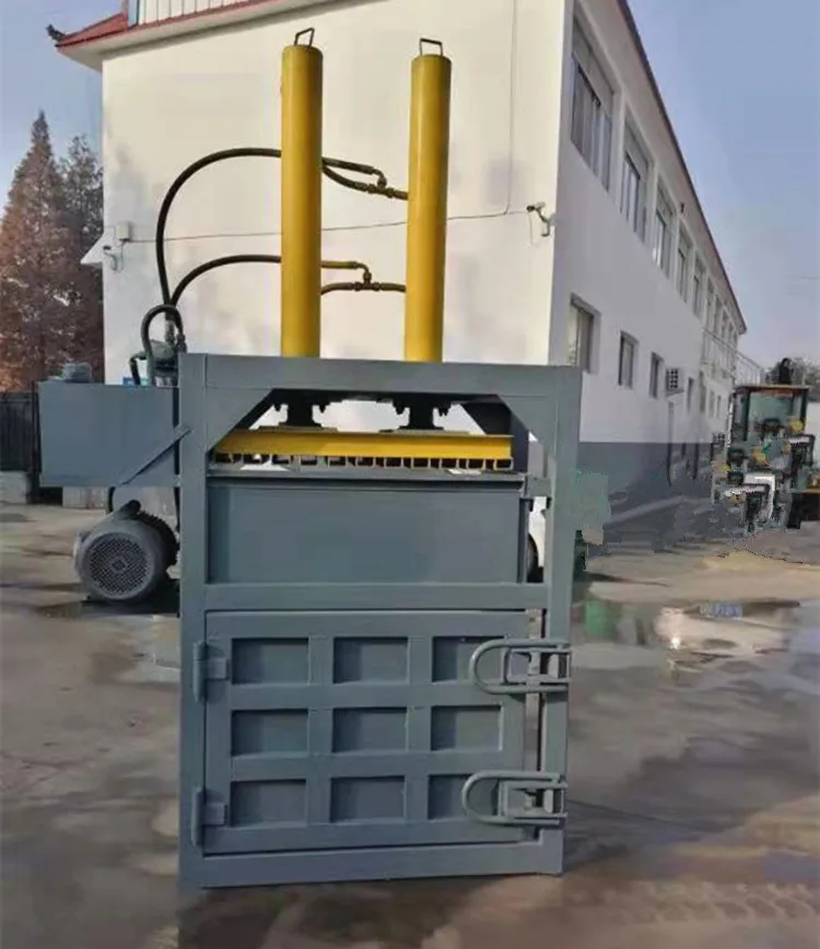 automatic hydraulic paper bale pressing machine