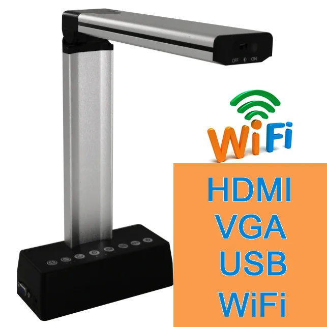 OEM 5 8G Wi-Fi документная камера сканер образования визуализатор беспроводной 13 м 8 книга для