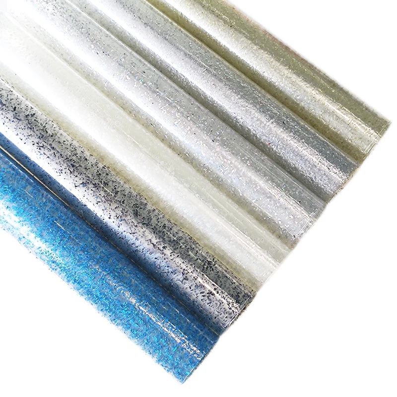 Thickness 0.5MM Broken Glass Transparent TPU for Making Shoes and Toys Bag Bow Umbrellas Film