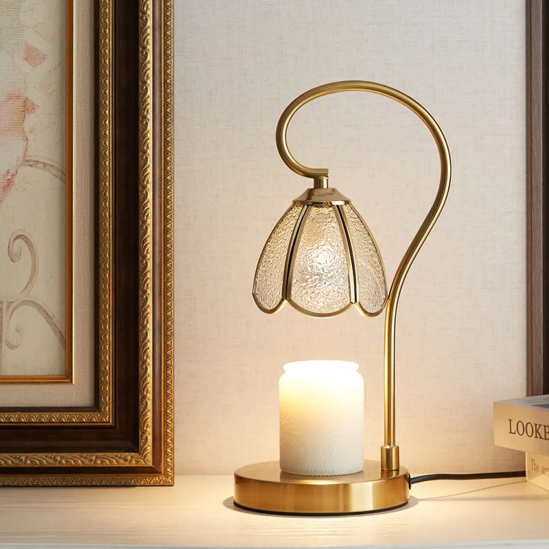 2023 Hot Sale With Two Bulbs 110V Wax Melter For Home Adjustable Height Electric Candle Warmer Lamp