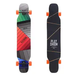 Funshion  44 Inch 46 inch Canadian/China northeast 8 ply Maple freestyle  Dancing Longboard  for girls