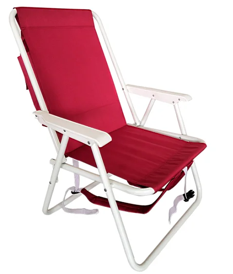 Lounge Swimming Pool Wood Fold Beach Chair Adjustable Sun Relax Fabric Sea Low Deck Natural Wicker Rattan Solid Custom Outdoor