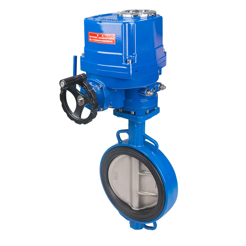 Exquisite craftsmanship electrical butterfly valve exhaust water actuators