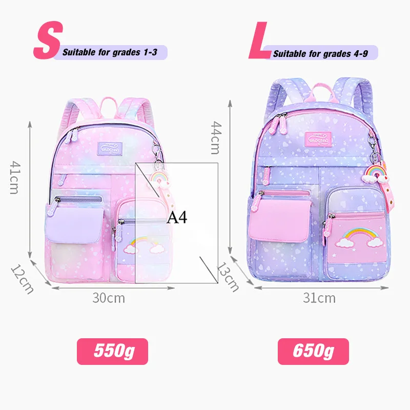 2022 Bestwill girls logo student cartoon mochilas custom bookbags book children schoolbag backpack kids bag School Bags