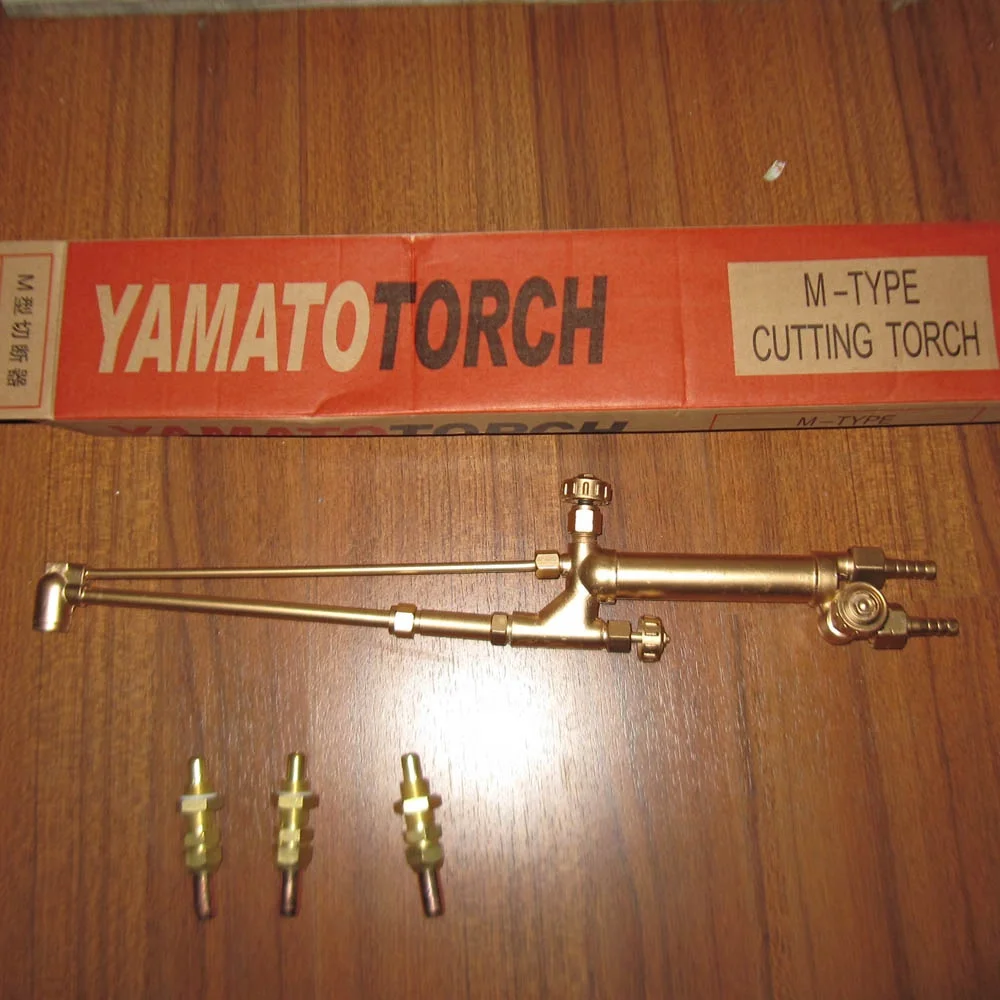 Heating torch Japanese type all brass type welding torch with 5 pcs nozzles 2W1161