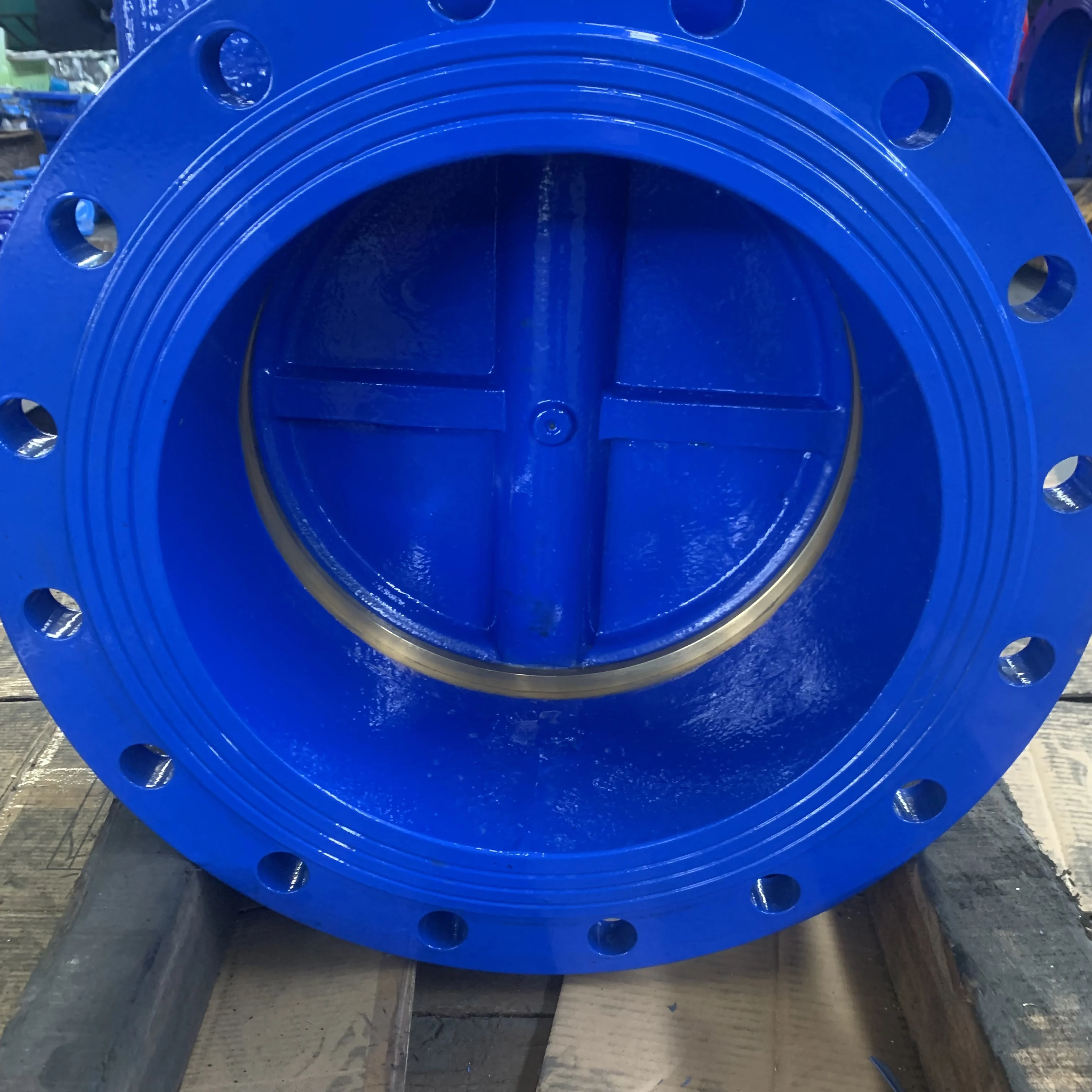 DIEN 1171N3352 Resilient Seated Gate Valve Big Size DN350-DN800 Manual Hydraulic Pneumatic Water High Temperature General Oil