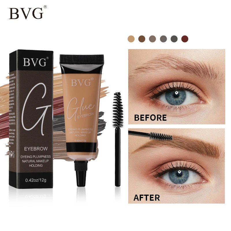 Professional Eyebrow Enhancers Cream Natural Liquid Dyeing Eyebrow Set Brow Tattoo Pigments Lasting Waterproof Eyebrow Gel New