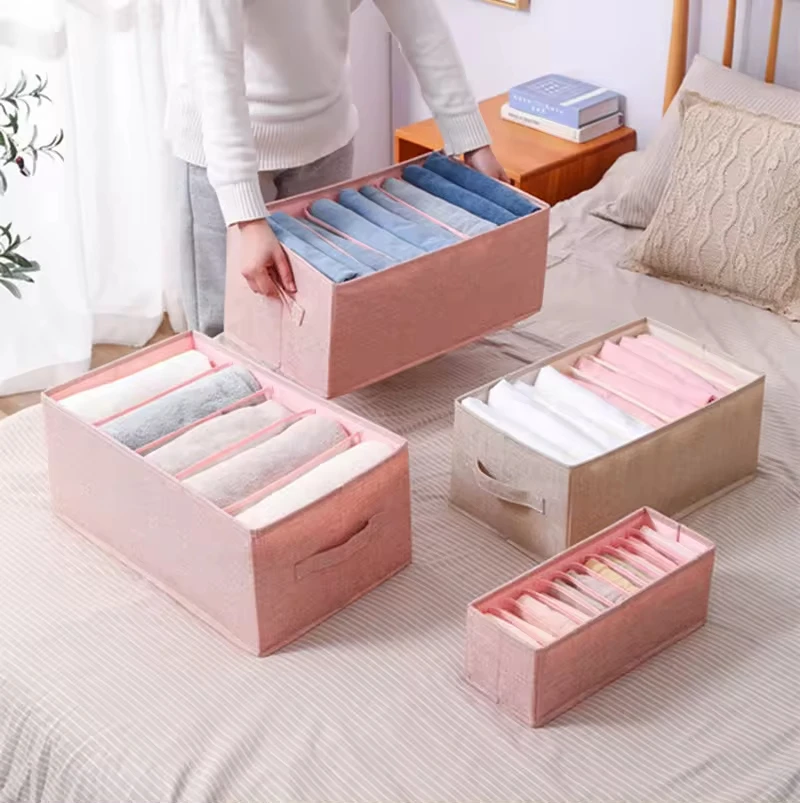 Hot sales Wardrobe Clothes Organizer with Support Board Closet Organizers Clothes organizer Closet Storage