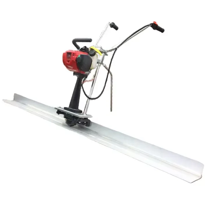 vibratory floor leveling surface finishing machine vibrating concrete screed ruler