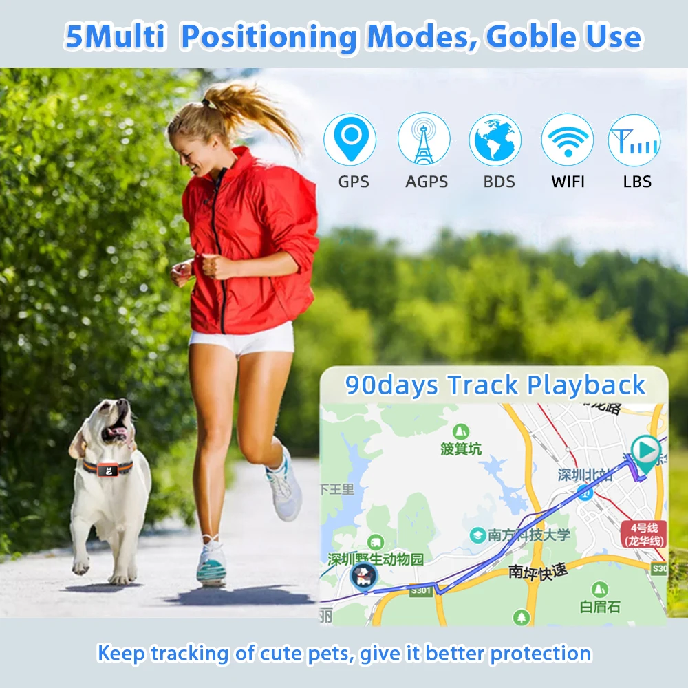 Новое поступление G68P 4 г GPS-трекер для домашних животных