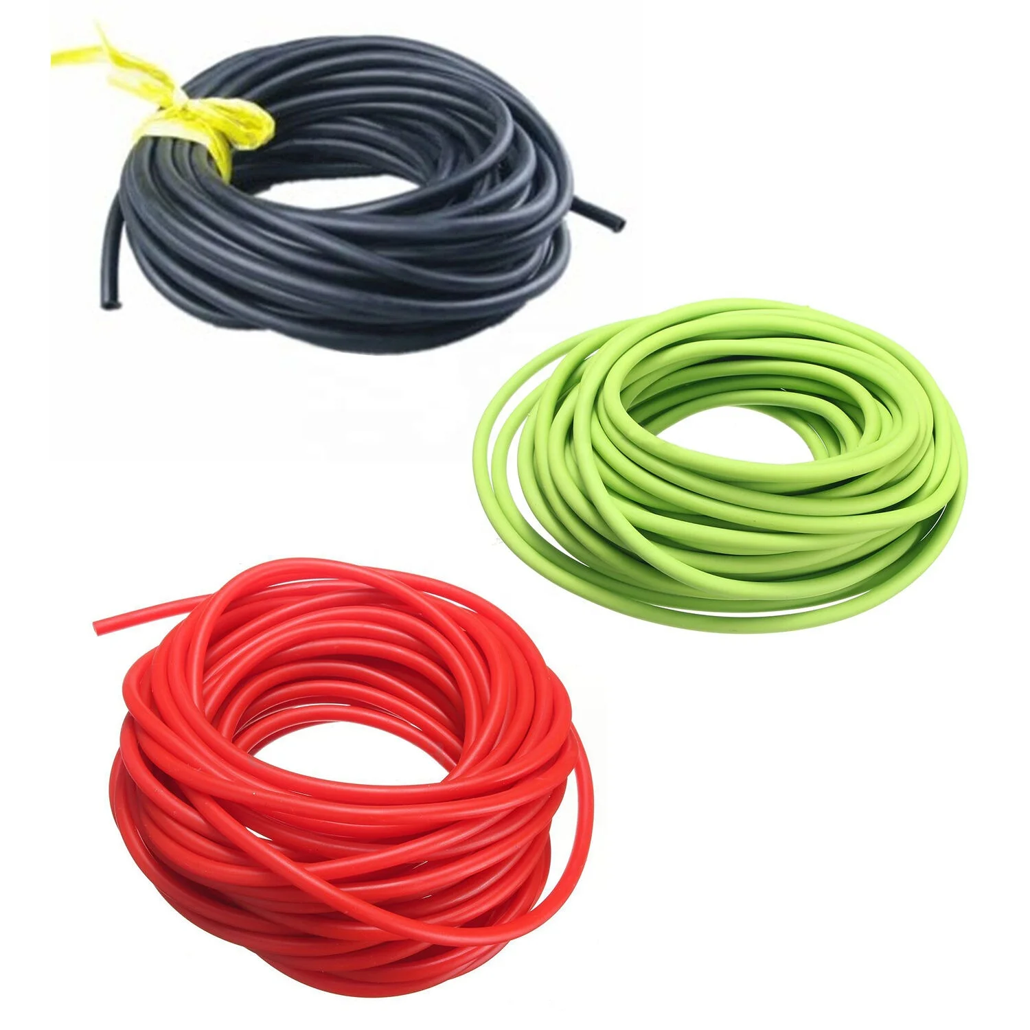 100% Colored Latex Tubing Resistence Bands