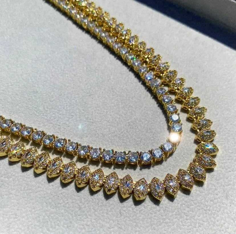 Новый крест кулон золотая цепочка дизайн для мужчин: хип-хоп оставаться в тренде с модными украшениями