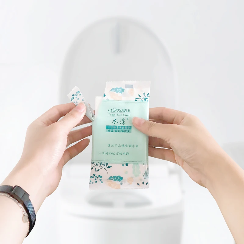 Hygiene disposable 1/24 fold toilet seat paper covers very convenient for travelling
