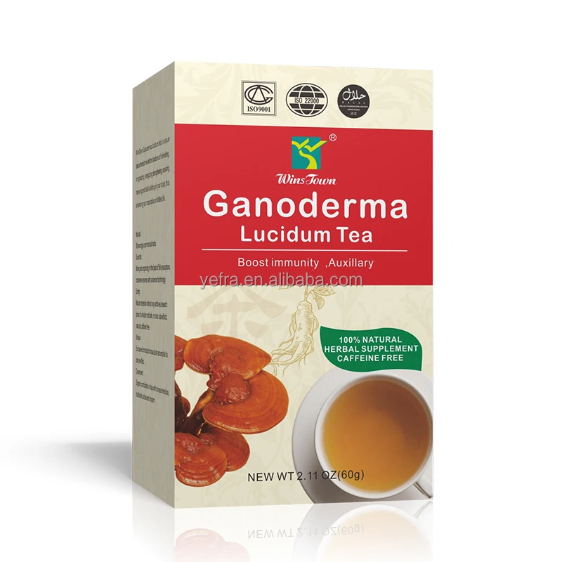 Ganoderma Lucidum чайный тонизирующий Успокаивающий чай для сна травяной Восточный волшебный питательный растительный сладкий 100% Натуральный Чай ganoderma