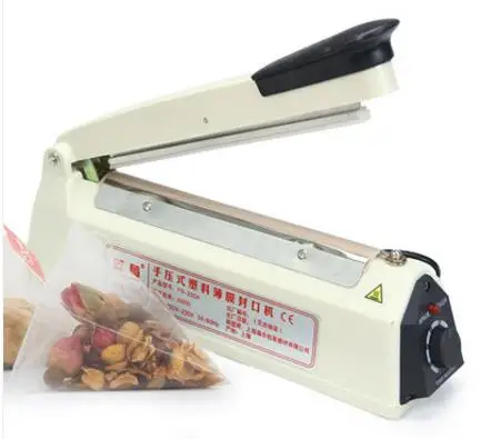 Heat Sealer with Cutter, Hand Impulse Sealers/Cutters Sealer Sales Sealing Length 200mm 0103009