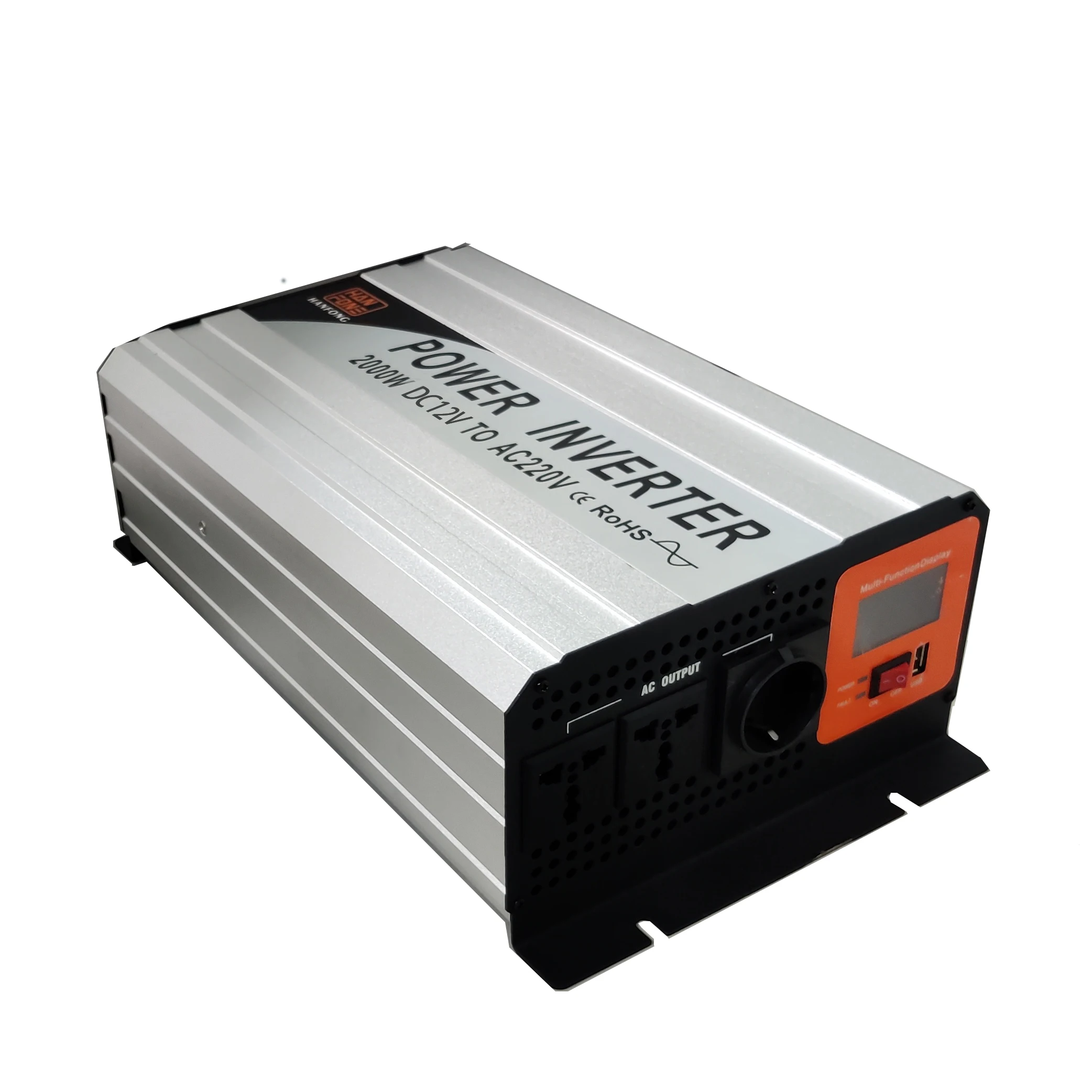 Host Computer Communication Frequency Inverter 2000W 12v 24v 48v dc to ac 110v 220v pure sine wave power inverter