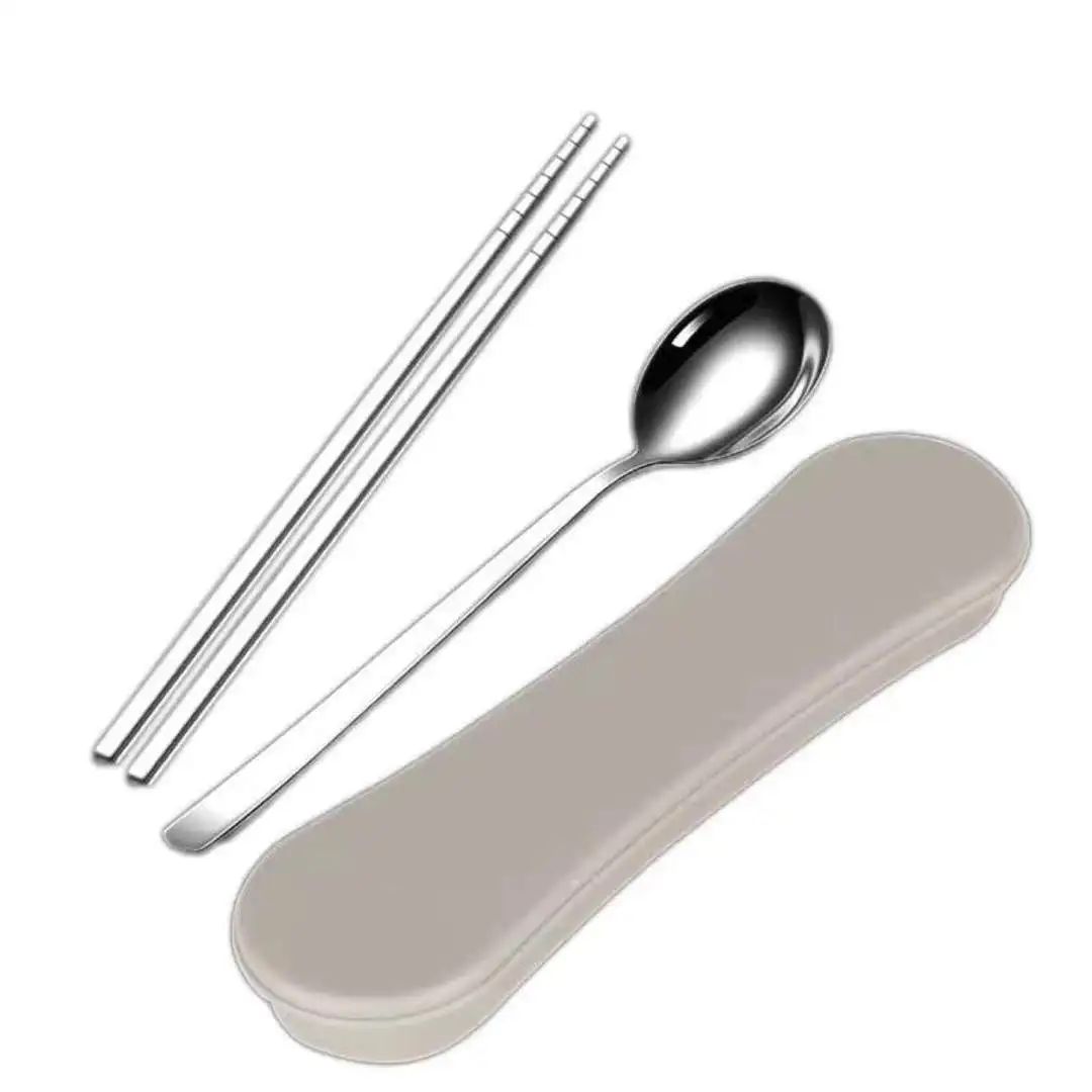 Metal Bento Lunch Box 304 Stainless Steel Convenient Insulated Bento Box With Large Capacity Sealed Split