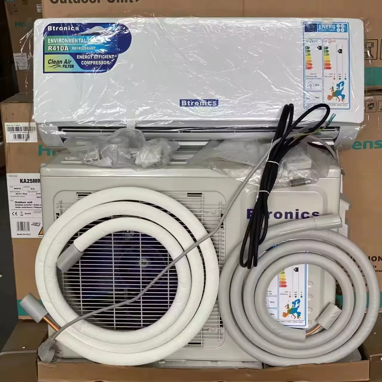 Btronics 1.5hp/12000BTU сплит-тип бытовой кондиционер R32 газ энергоэффективность A + высокое качество и быстрое охлаждение