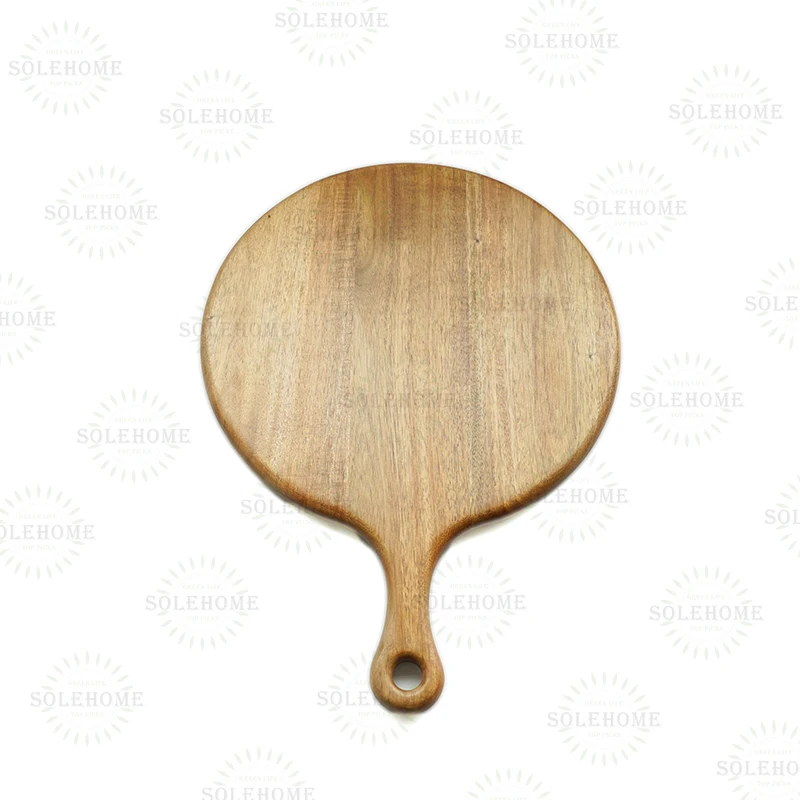 Camphor bamboo acacia walnut olive wood Pizza Board and Cutting Board Combo for Restaurant Kitchen