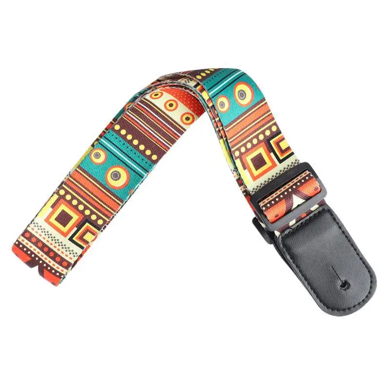 Guitar Shoulder Strap Musical Instrument Accessories Polyester Electric Guitar Strap Belt Acoustic Guitar Strap