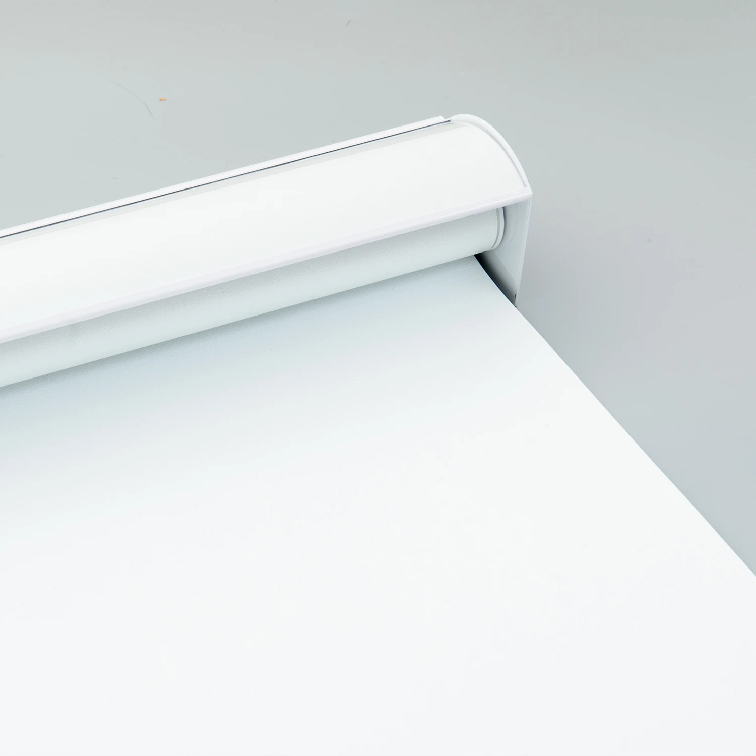 New Style Motorized Blinds Canada Market Polyester White Coating Roller Blinds
