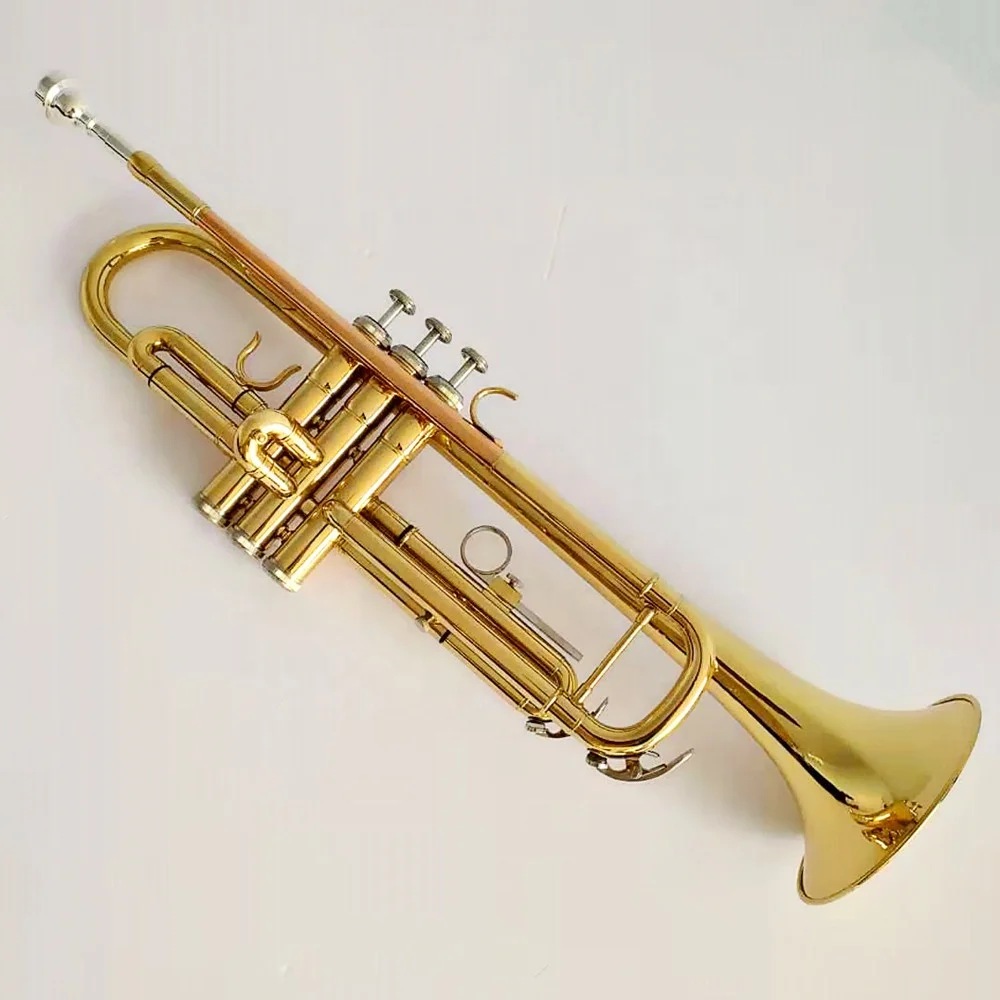 
Made in China of high quality brass Bb trumpet instruments 