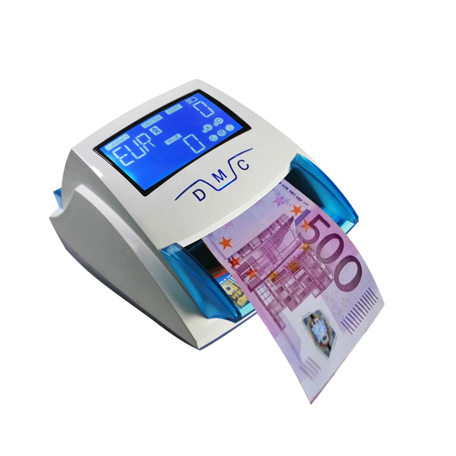 HL-520B EUR USD GBP LBP Mini Handy Banknote UV/MG Detecting Machine Euro Notes Money Bill Cash Detector Ready to Ship