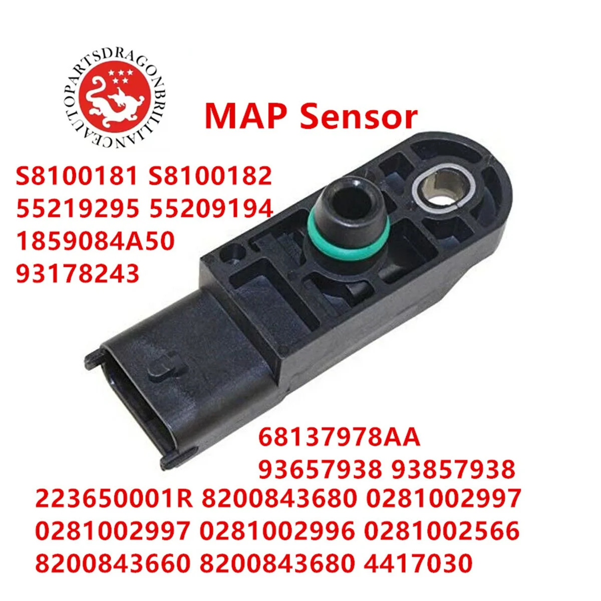 MAP Sensor 223650001R 8200843680 0281002997 0281002997 0281002996 0281002566 8200843660 8200843680 223650001R 4417030 S8100181 S