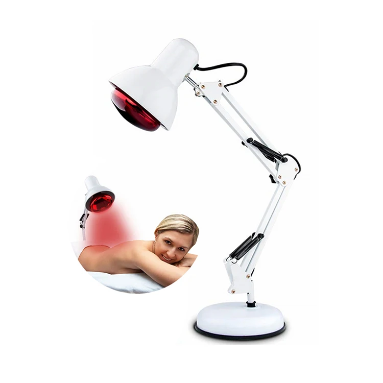 150W Red Light Therapy Lamp Near Red Infrared Heat Lamp For Relieve Joint Back Pain and Muscle Aches