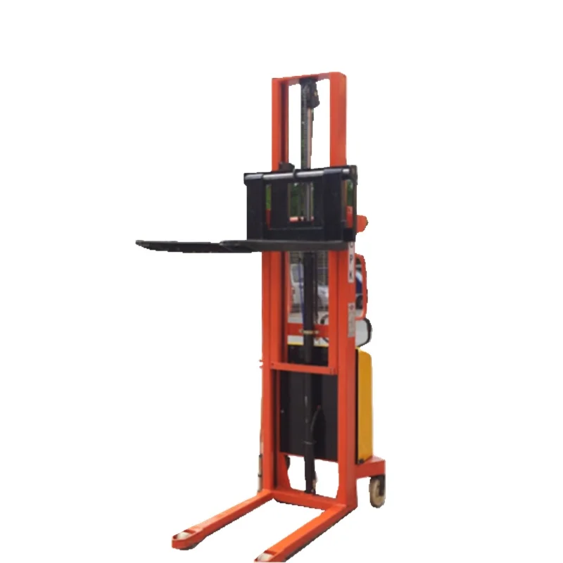 Portable Forklift Single Frame Series pallet stacker Semi Electric Stacker