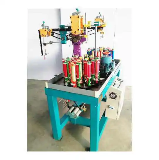 100 Type 26 Spindle High Speed Logo Spares Small Automatic Braided Rope Weaving Machine