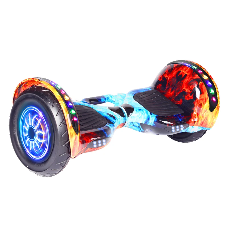 2023 hover board dual motor 10 Hover board scooter Led wheels electric self-balancing electric scooters hoverboard