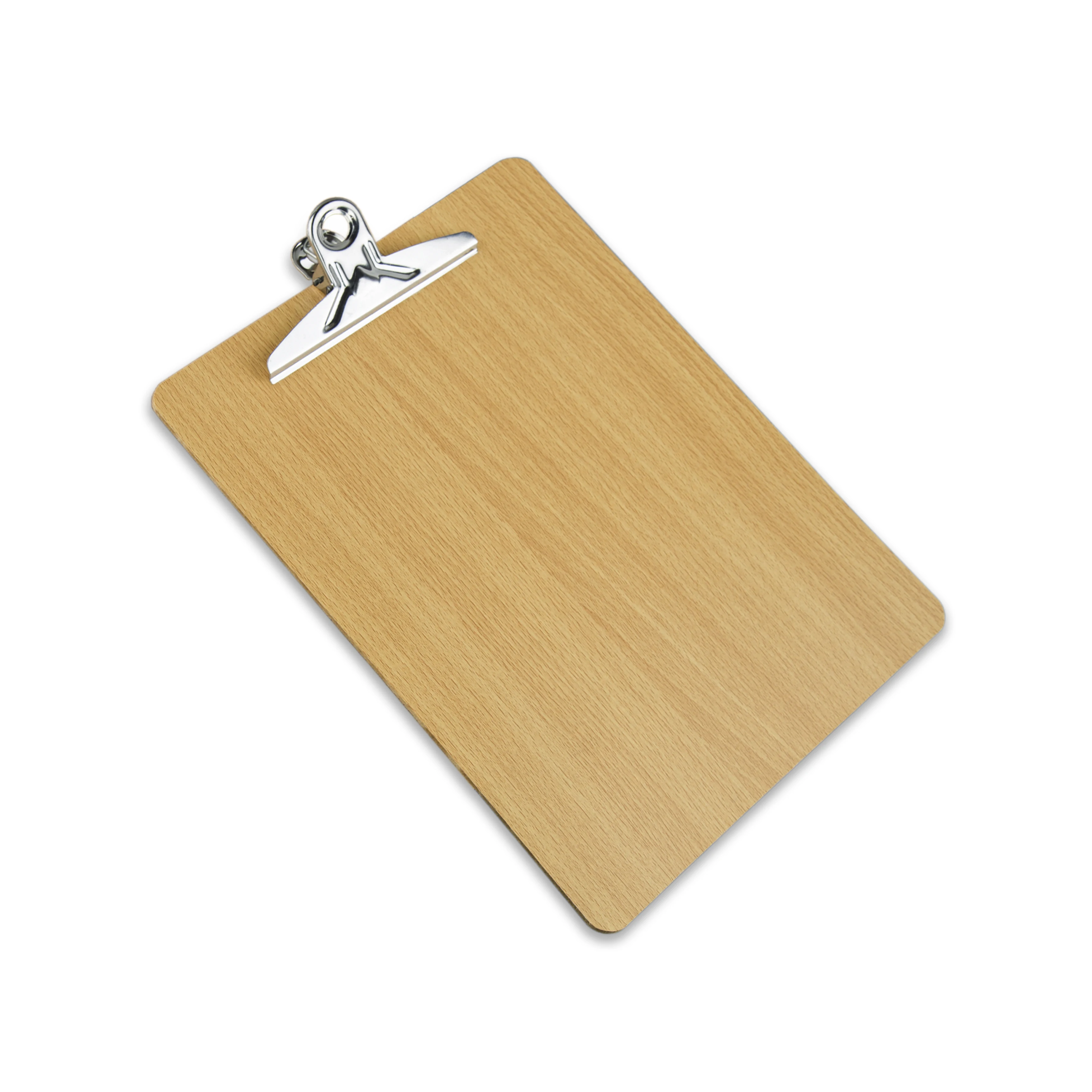 Фабрика OEM оптовая продажа 9x12 дюймов Меламиновый дизайн МДФ деревянные бумажные файлы канцелярские принадлежности зажим-бабочка доска ручной планшет