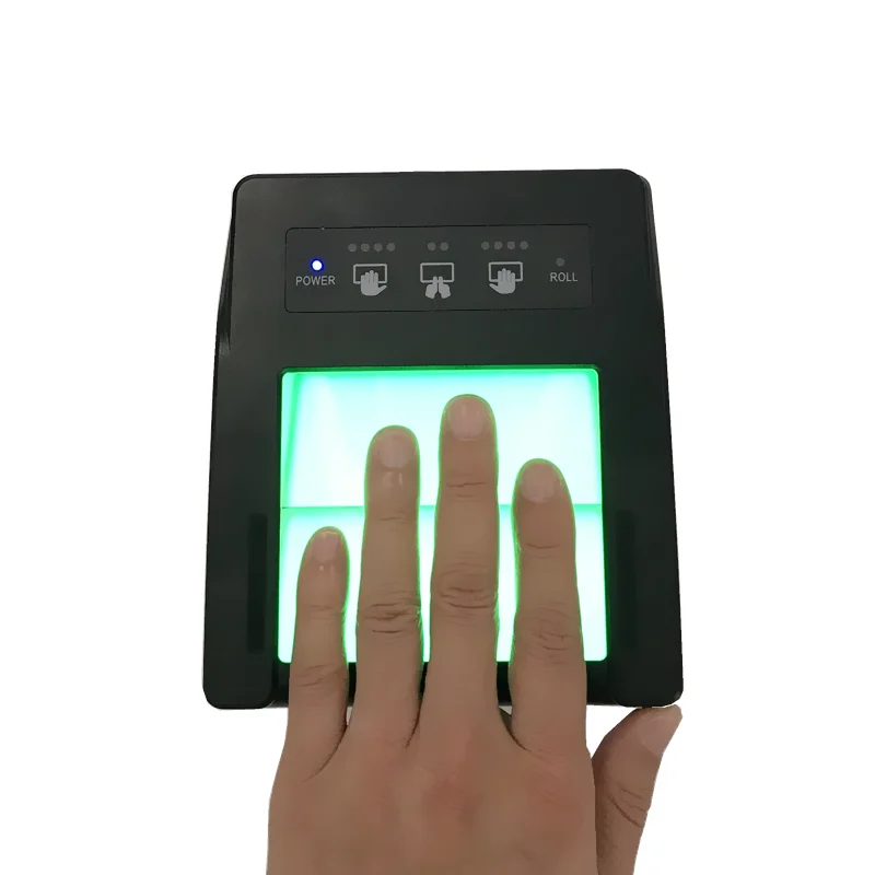 Dual Fingerprint Scanner Compact Fbi Fap 60 Fingerprint Live Scanner Finger Print Device Fbi Scanner Lcd Fingerprint