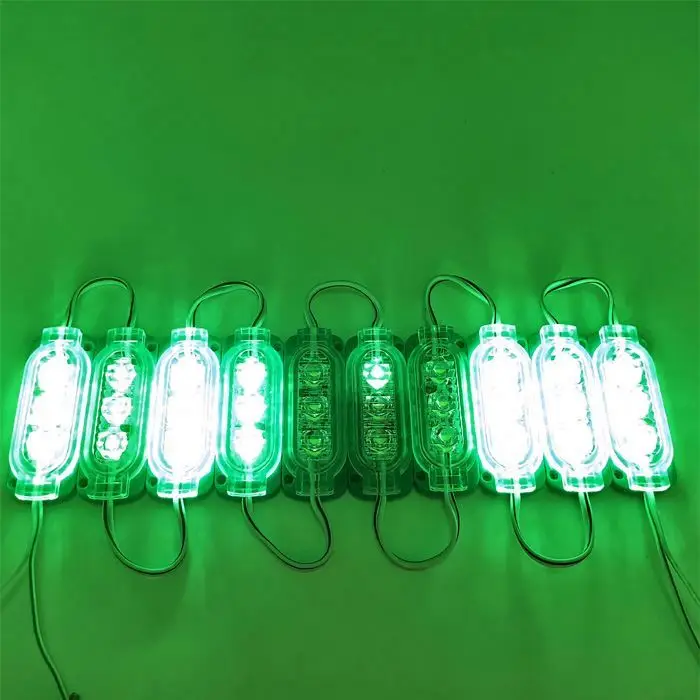 Hot Sale RGB Flashing Trailer Tail Module Lights Bar Waterproof 3 LED DC12V Truck Identification light For Truck Trailer Light