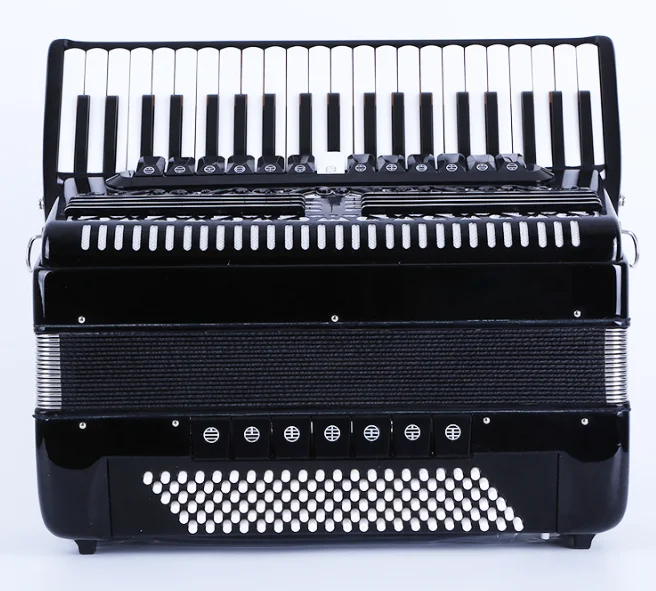 Аккордеон 120/96/60/бас для взрослых играет на инструменте в волосах поколения