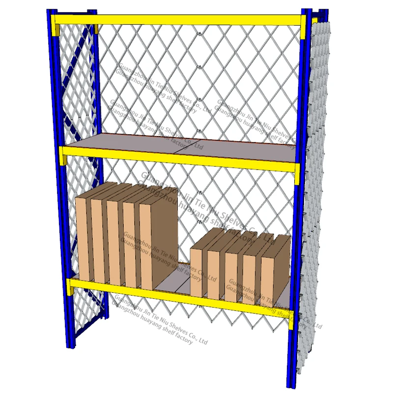 Three 3 Levels Tier Layers 1600 Kg Heavy Light Duty Racking Steel Shelving Shelf Orange Blue Yellow Green Grey White Black