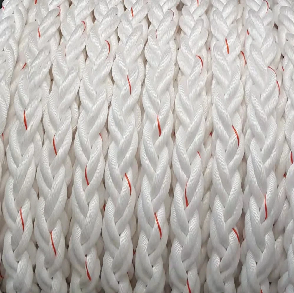 Low price 8 strand marine rope 2.5 inch pp 64mm mooring polypropylene