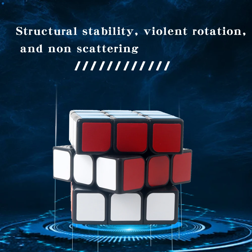 Qiyi Thunderclap V3 M 3X3 Magic Speed Cube Stickerless Professional Fidget Toys Thunderclap V3M Cubo Magico Puzzle Games