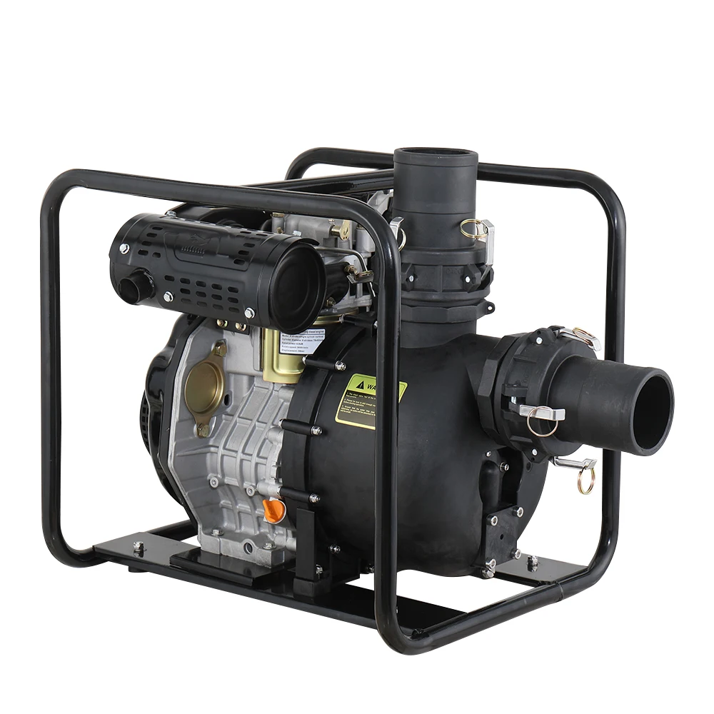 High-efficiency Agricultural Irrigation 4 inch 8hp Diesel Self-priming Water Pumps