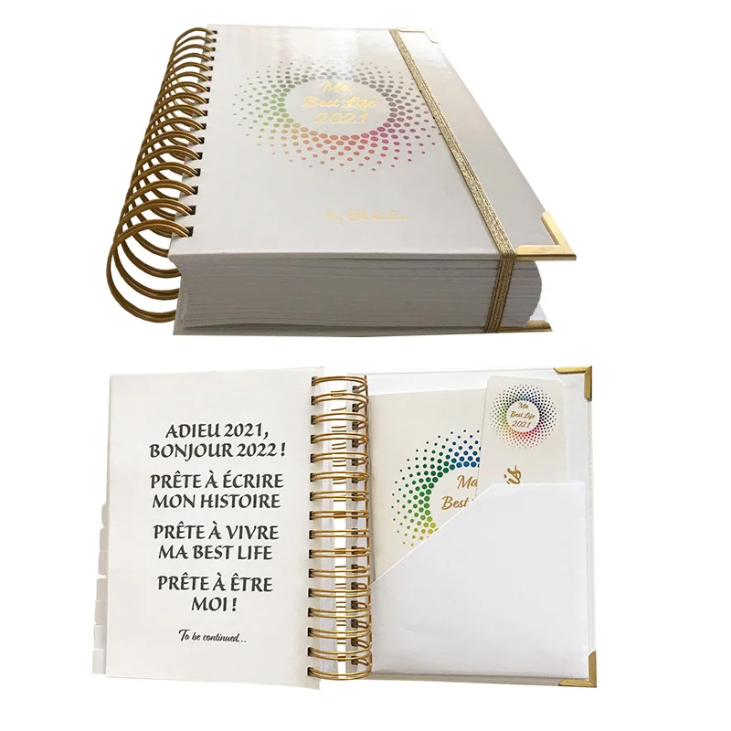 a5 2023 notebook custom printed spiral notebook printing service