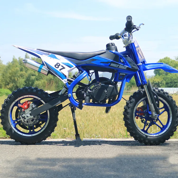 good quality 49cc child  dirt  bike pit bike  KTM style for Kid  dirt bike with pull start