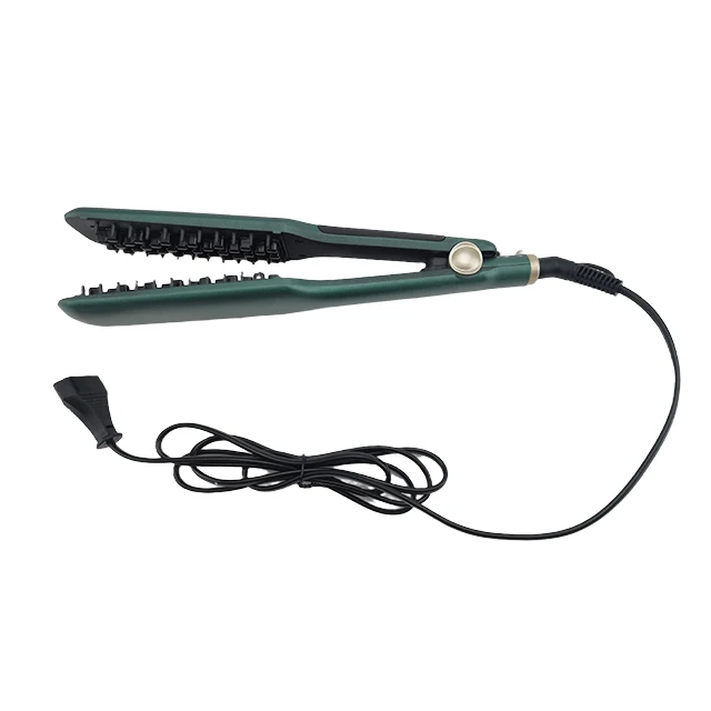 New Design Private Label Professional Portable Electric Hair Straightener Multifunction Hot Air Brush Fashionable Styler